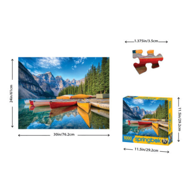 Calm Canoes 1,000-Piece Puzzle