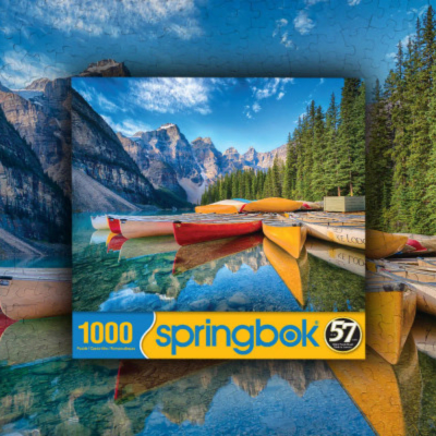 Calm Canoes 1,000-Piece Puzzle