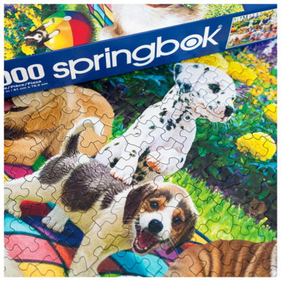 Playful Pups on Parade 1,000-Piece Puzzle