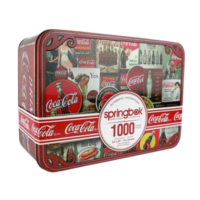 COCA-COLA® Tin Signs 1,000-Piece Puzzle