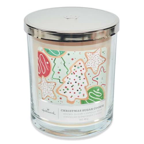 Hallmark Christmas Sugar Cookie Scented 3-Wick Candle