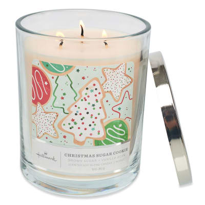 Hallmark Christmas Sugar Cookie Scented 3-Wick Candle