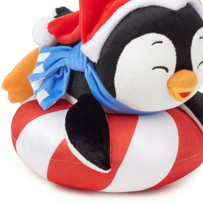 Playful Penguins Sledding All the Way Plush With Sound and Motion