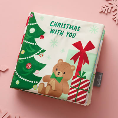 Christmas With You Touch-and-Feel Fabric Book for Baby