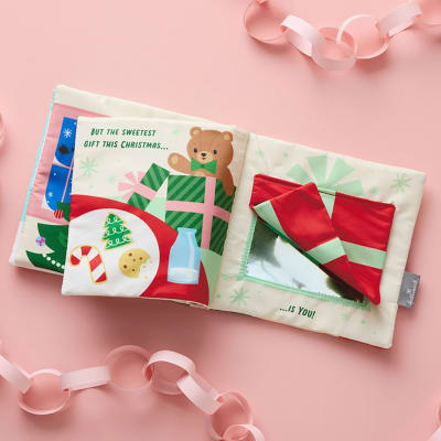 Christmas With You Touch-and-Feel Fabric Book for Baby