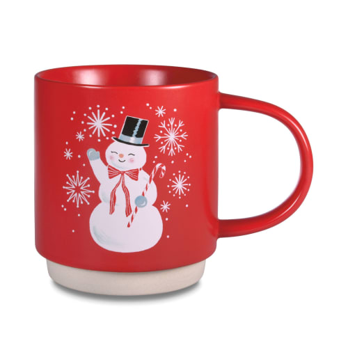 Vintage Snowman Mug