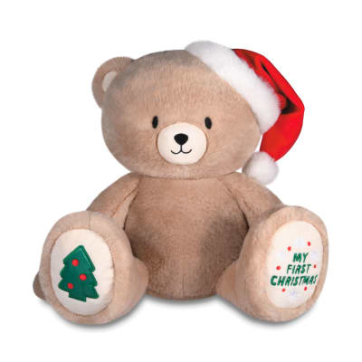 My First Christmas Teddy Bear Plush