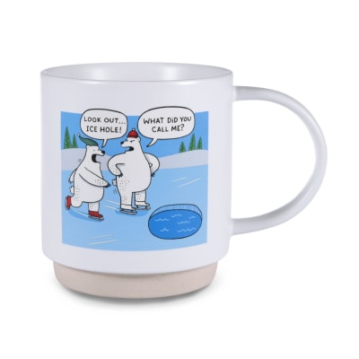 Shoebox Skating Polar Bears Funny Mug