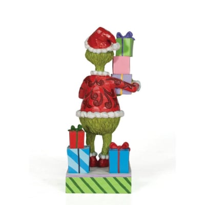 Jim Shore | Grinch Holding Presents Figurine