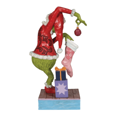 Jim Shore | Grinch Stealing Ornaments Figurine