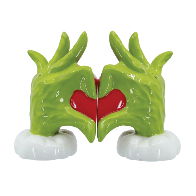 The Grinch™ Heart Hands Salt & Pepper Shakers