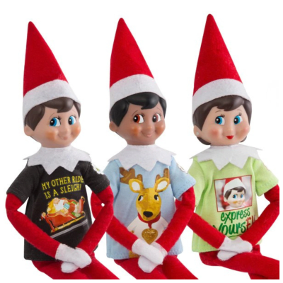The Elf on the Shelf® | Claus Couture Collection® Express Your Elf T-Shirt Multipack