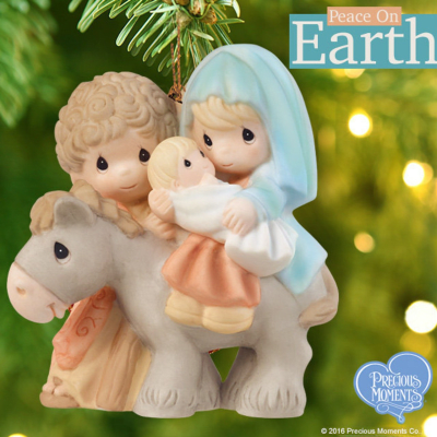 Precious Moments | Peace On Earth Nativity Ornament
