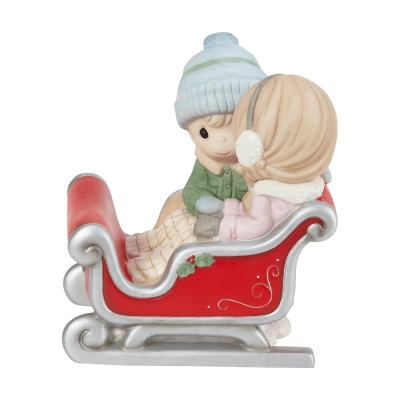 Precious Moments | A Cozy Ride By Your Side Holiday Figurine