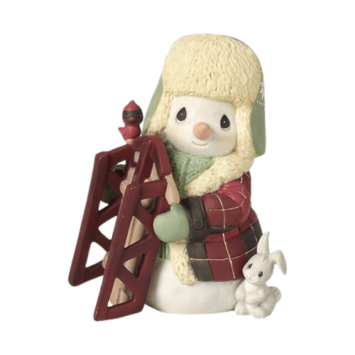Precious Moments | May Your Holidays Be Filled with Winter Thrills Annual Snowman Figurine