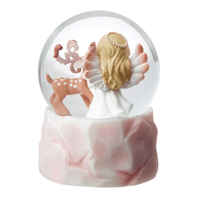 Precious Moments | Rejoice in The Wonders of His Love Annual Angel Snow Globe