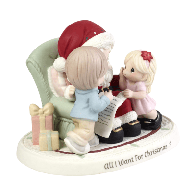 Precious Moments | Santa, All I Want for Christmas Figurine