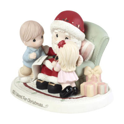 Precious Moments | Santa, All I Want for Christmas Figurine
