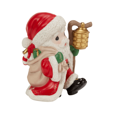 Precious Moments | May Your Spirits Be Merry And Bright Annual Santa Figurine