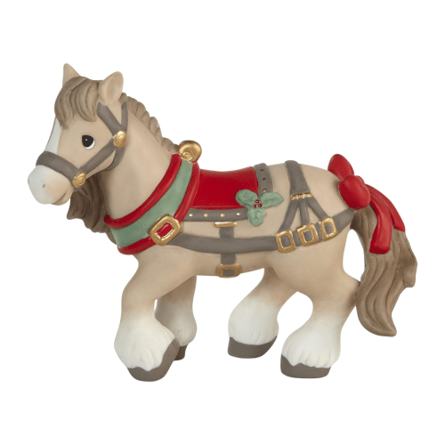 Precious Moments | May Your Neighs Be Merry and Bright Annual Holiday Animal Figurine