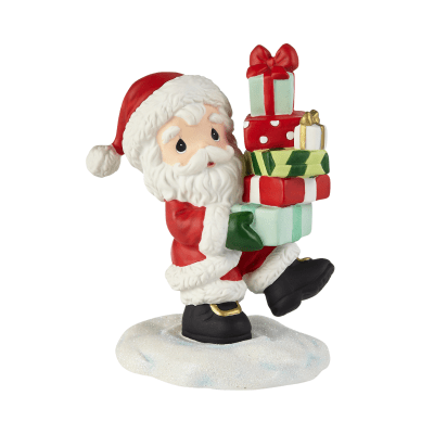 Precious Moments | Loaded Up With Christmas Cheer Annual Santa Figurine