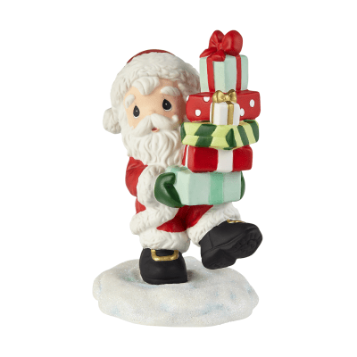 Precious Moments | Loaded Up With Christmas Cheer Annual Santa Figurine