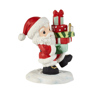Precious Moments | Loaded Up With Christmas Cheer Annual Santa Figurine