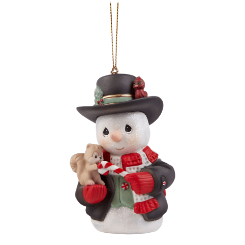 Precious Moments | Wishing You A Sweet Season Annual Snowman Ornament