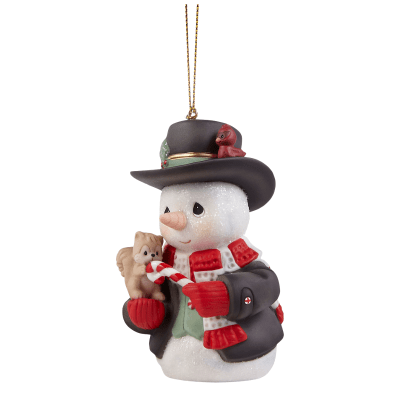 Precious Moments | Wishing You A Sweet Season Annual Snowman Ornament