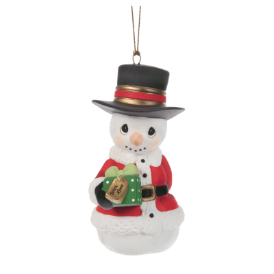Precious Moments | Sharing The Gift Of Love Annual Snowman Ornament