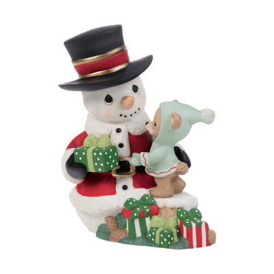 Precious Moments | Sharing The Gift Of Love At Christmastime Annual Snowman Figurine