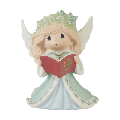 Precious Moments | Wishing You Joyful Sounds of The Season Annual Angel Figurine