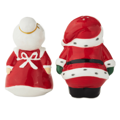 Kissing Clauses Salt and Pepper Shakers, Set of 2