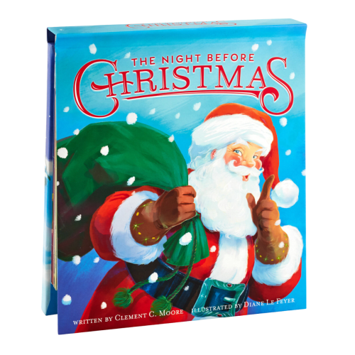 The Night Before Christmas Recordable Lighted Pop-Up Book