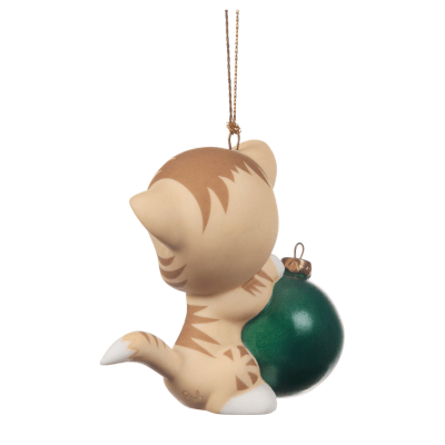 Precious Moments | Purr-fectly Festive 2025 Dated Cat Ornament