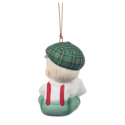 Precious Moments | Baby’s First Christmas 2025 Dated Boy Ornament