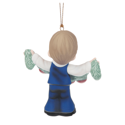 Precious Moments | Deck The Halls 2025 Dated Boy Ornament