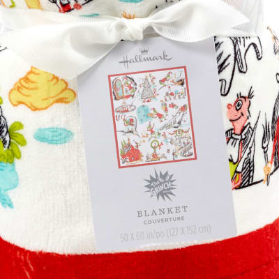 Dr. Seuss's How the Grinch Stole Christmas!™ Storybook Scenes Throw Blanket