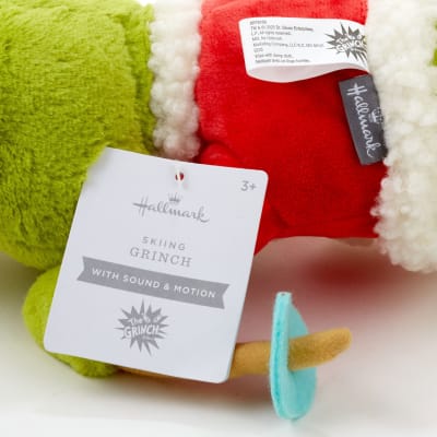 Dr. Seuss's How the Grinch Stole Christmas!™ Skiing Grinch Musical Plush With Motion