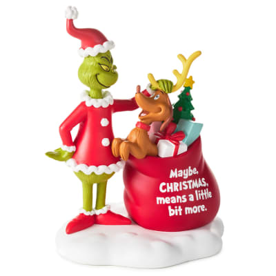 Dr. Seuss's How the Grinch Stole Christmas!™ Grinch and Max Figurine