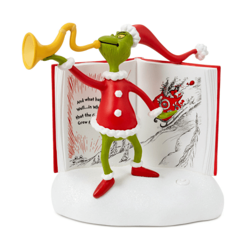 Dr. Seuss's How the Grinch Stole Christmas!™ Grinch With Storybook Figurine With Sound