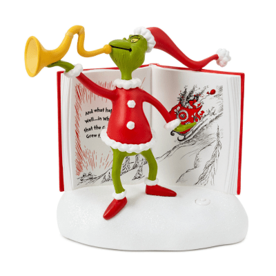 Dr. Seuss's How the Grinch Stole Christmas!™ Grinch With Storybook Figurine With Sound