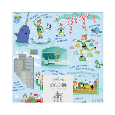 Elf Buddy the Elf™ Journey to New York 1000-Piece Jigsaw Puzzle