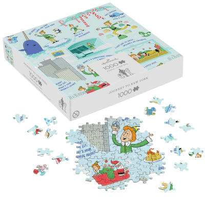 Elf Buddy the Elf™ Journey to New York 1000-Piece Jigsaw Puzzle
