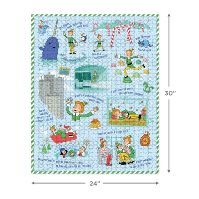 Elf Buddy the Elf™ Journey to New York 1000-Piece Jigsaw Puzzle