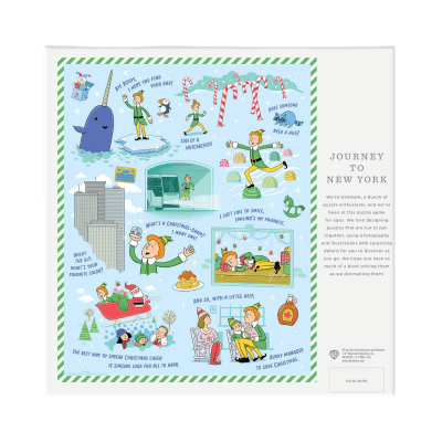 Elf Buddy the Elf™ Journey to New York 1000-Piece Jigsaw Puzzle