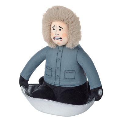 National Lampoon's Christmas Vacation™ Clark on Saucer Sled Plush With Sound and Motion