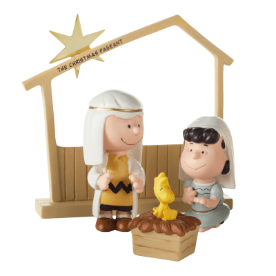 Peanuts® Christmas Pageant Figurines, Set of 9