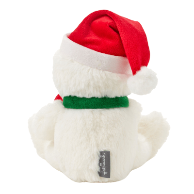 Snowman With Candy Cane Plush