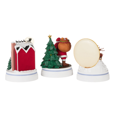 The Night Before Christmas Interactive Figurines With Light and Sound, Set of 3
